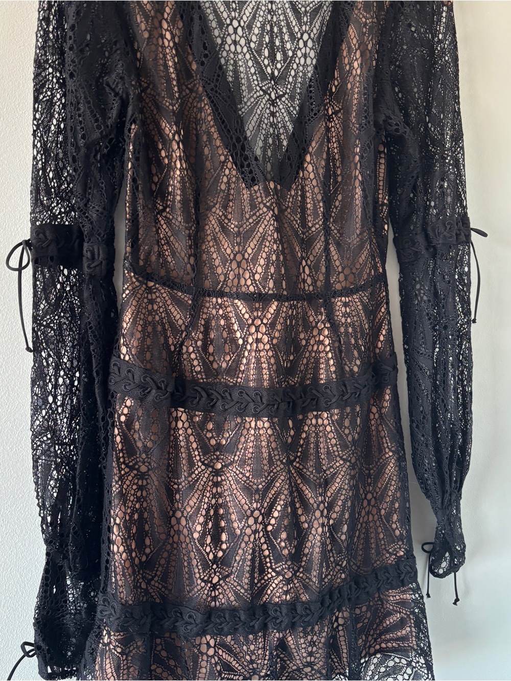 For Love & Lemons Bright Lights Lace Mini Dress - Picture 11 of 11
